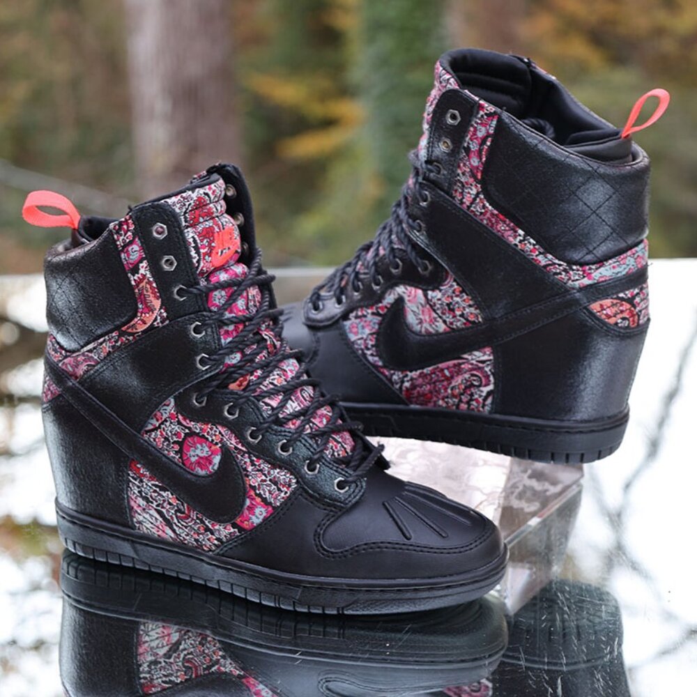 Nike Dunk Sky Hi Sneakerboot Liberty of London - Picture 7 of 16